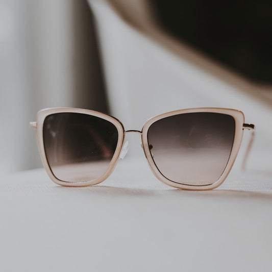 Titanium wayfarer sunglasses